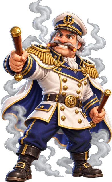 Captain of a Corsair Clash fleet