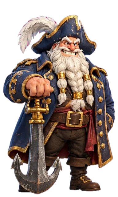 Captain of a Corsair Clash fleet